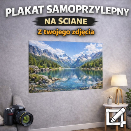 Plakat samoprzylepny ze zdjęcia