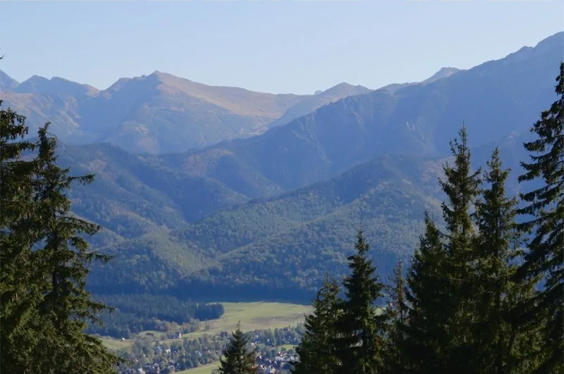 Fotografia Zakopanego z Gubał&oacute;wki