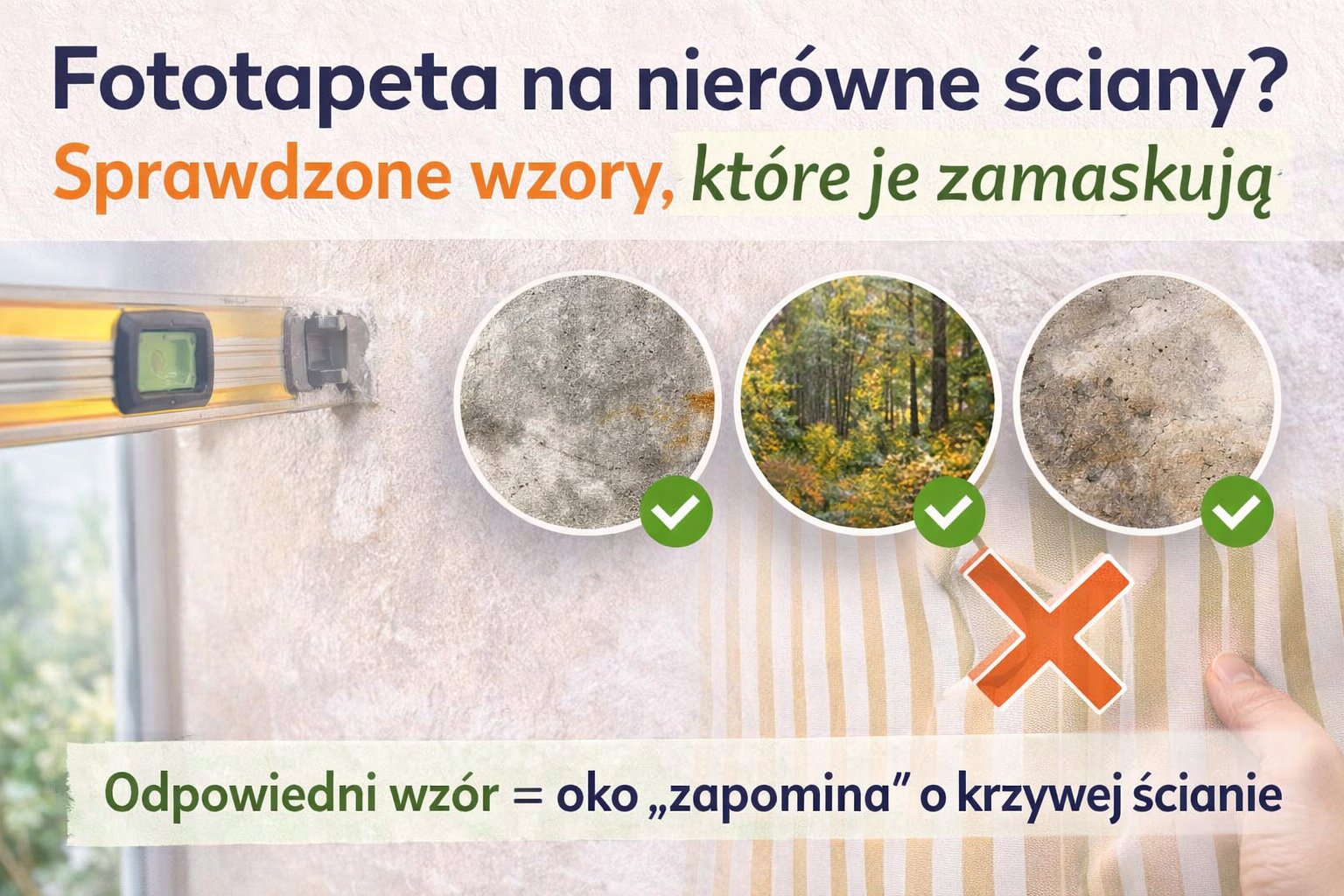 Sprawdzone pomysły na fototapety, które zamaskują nierówne ściany