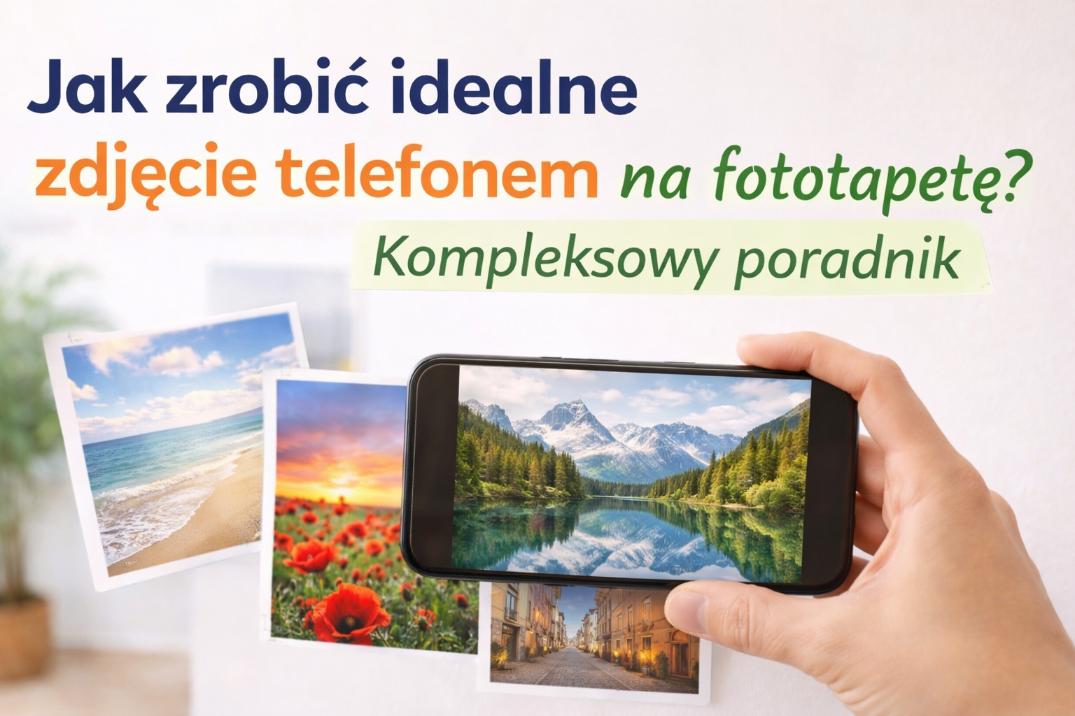 Jak zrobić telefonem idealne zdjęcie na fototapetę