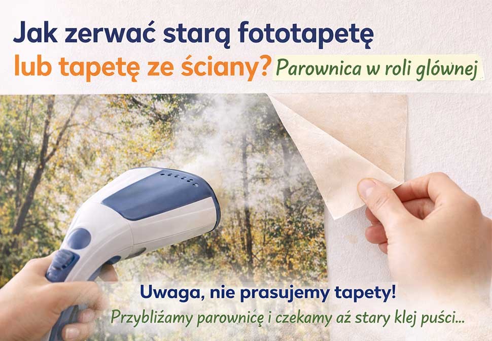 Jak zerwać starą fototapetę lub tapetę ze ściany? Tego nie wiedziałeś!